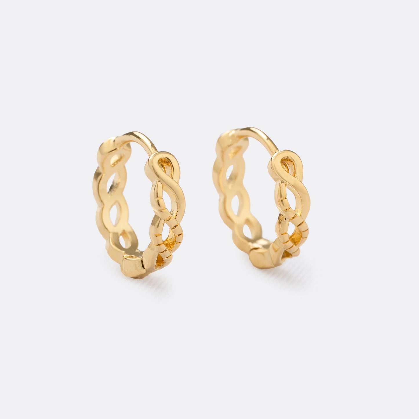 Arete Cubana Trenzada