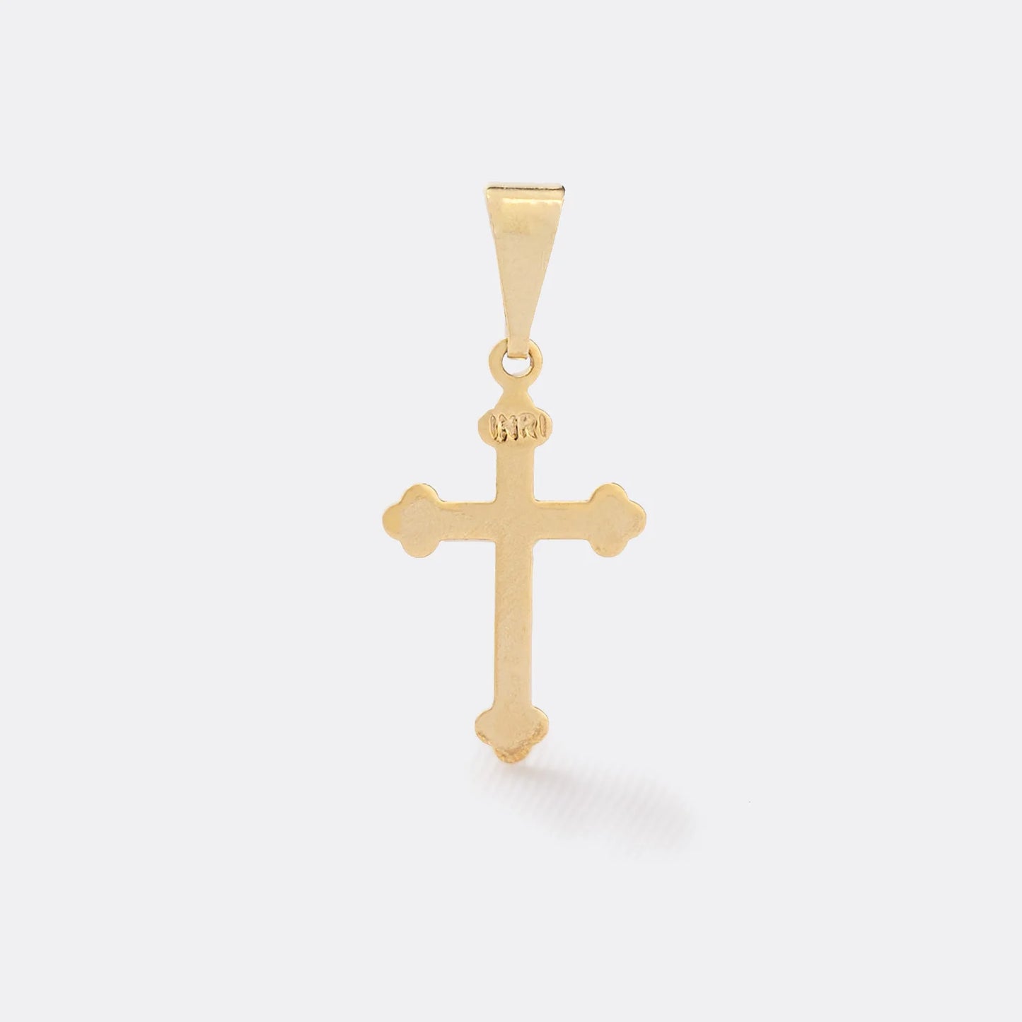 Dije Cruz Inri Delgada 1.5cms