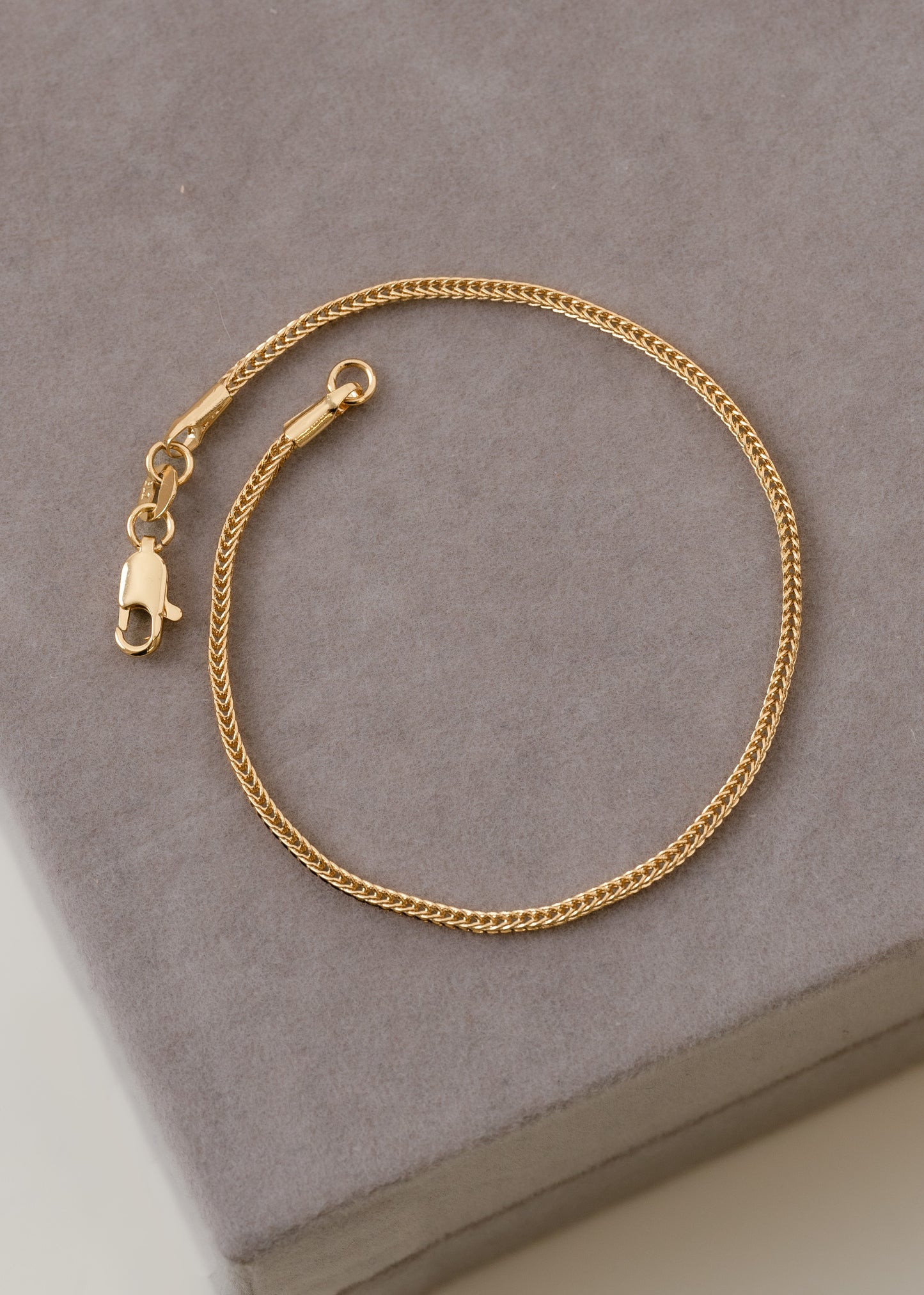 Pulsera Franco Cuadrada 20 Cms