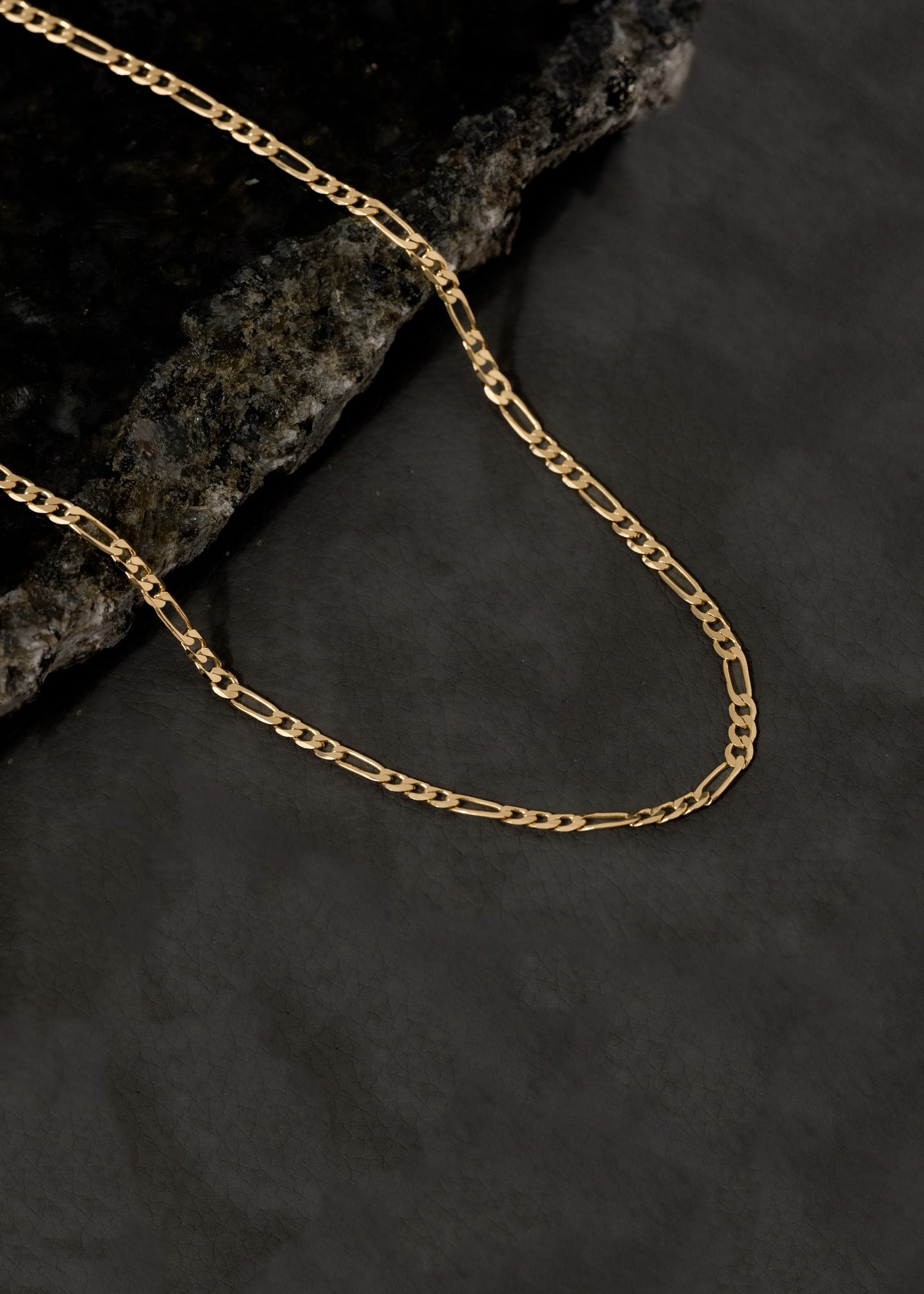 Cadena 3 x 1 Diamantada 65 Cms 3 mm