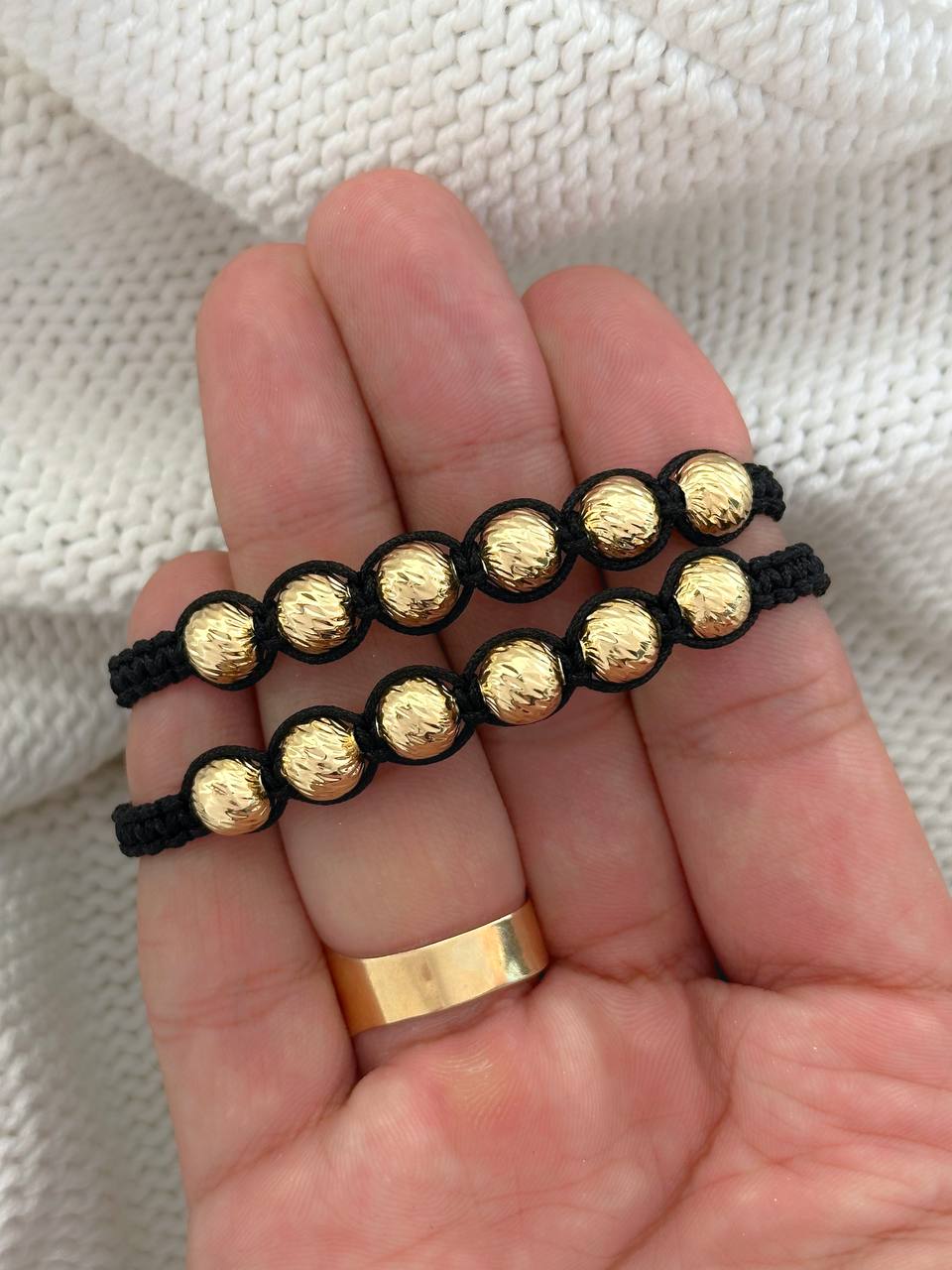 Exclusivas manillas diamantadas 8mm