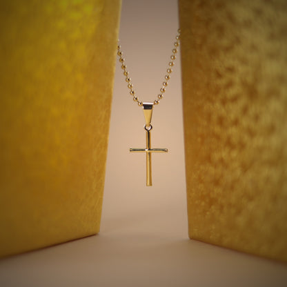 Dije Cruz Tubular Delg