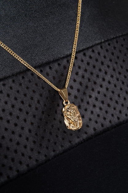 Dije Rostro Mediano Tallado