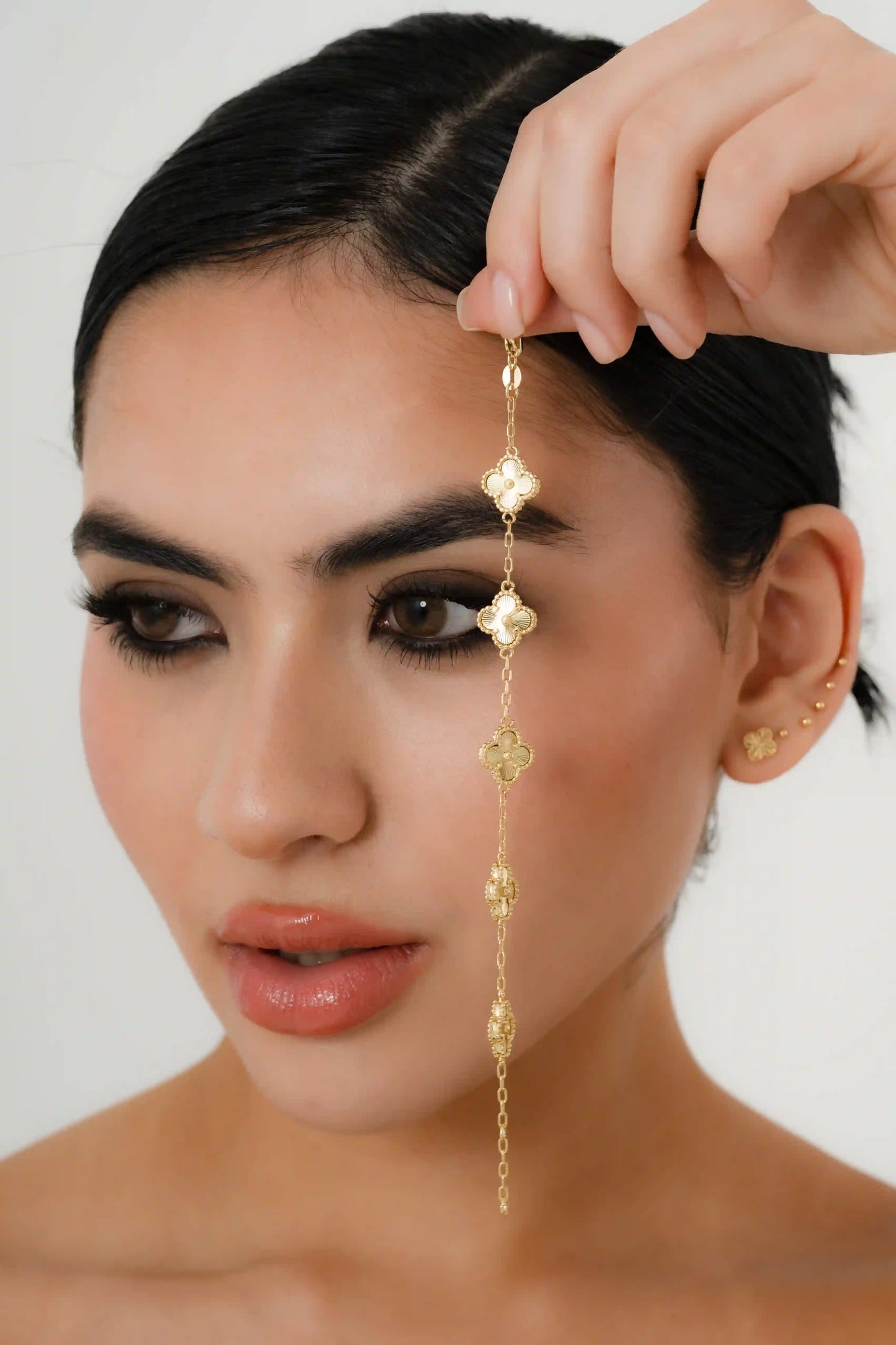 Pulsera Clover 1,2 cm 18 Cms