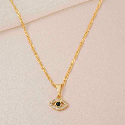 Dije Ojo Turco Mini Circonias