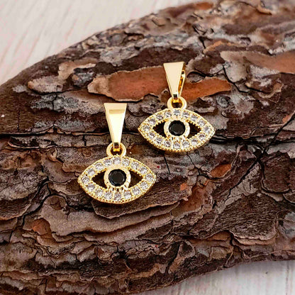 Dije Ojo Turco Mini Circonias