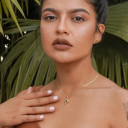 Dije Estrella Circonia VERDE