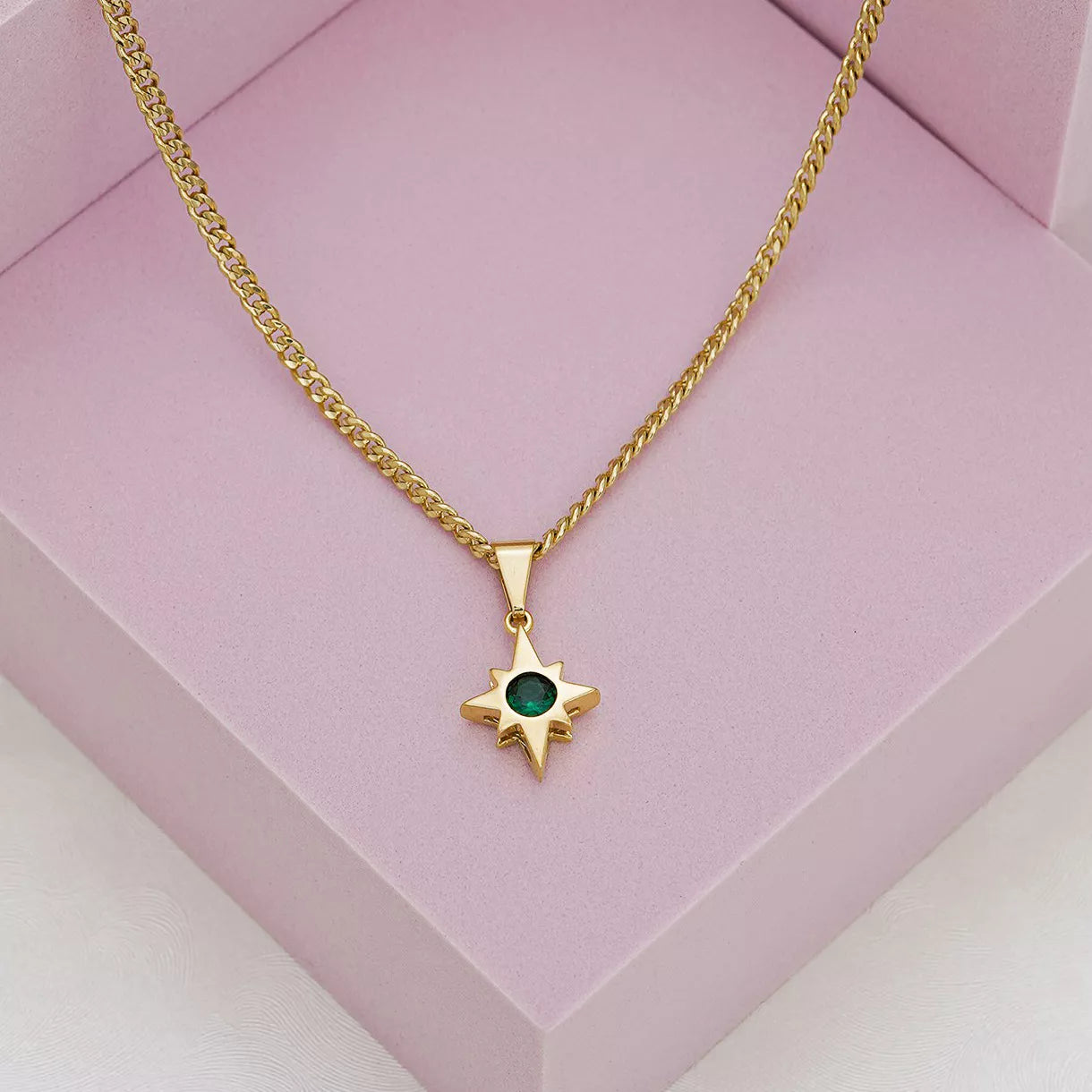 Dije Estrella Circonia VERDE