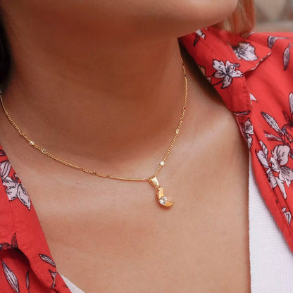 Dije Luna Circonia CRISTAL