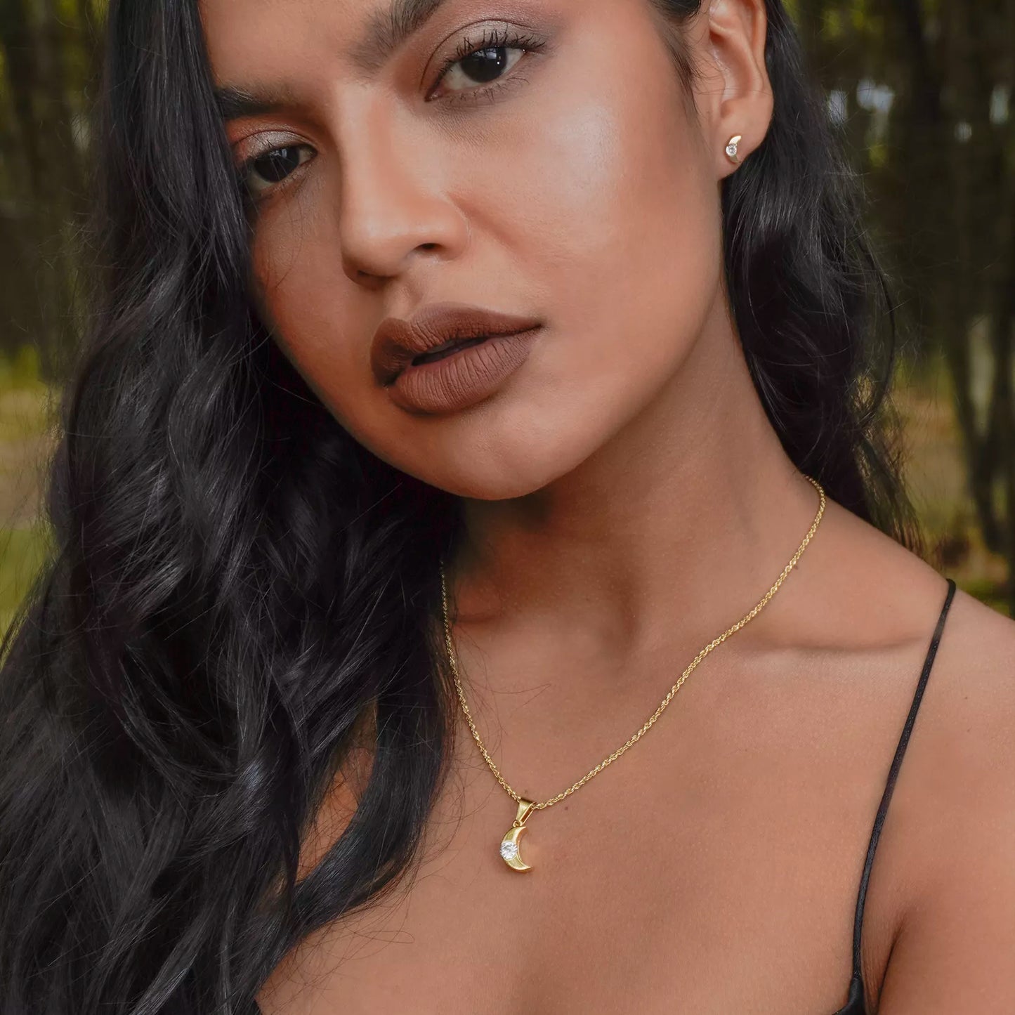 Dije Luna Circonia CRISTAL