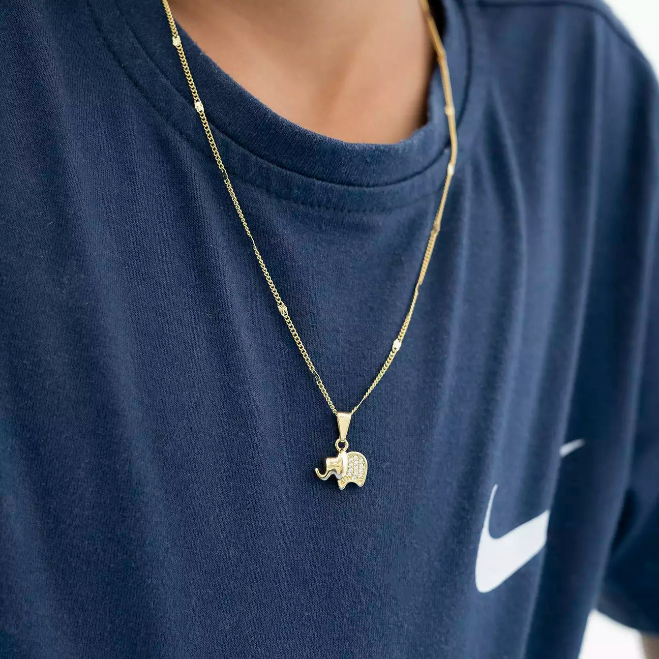 Dije Elefante con circonias