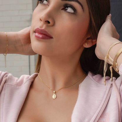 Dije Virgen de Guadalupe B. Diamantado 2 cms