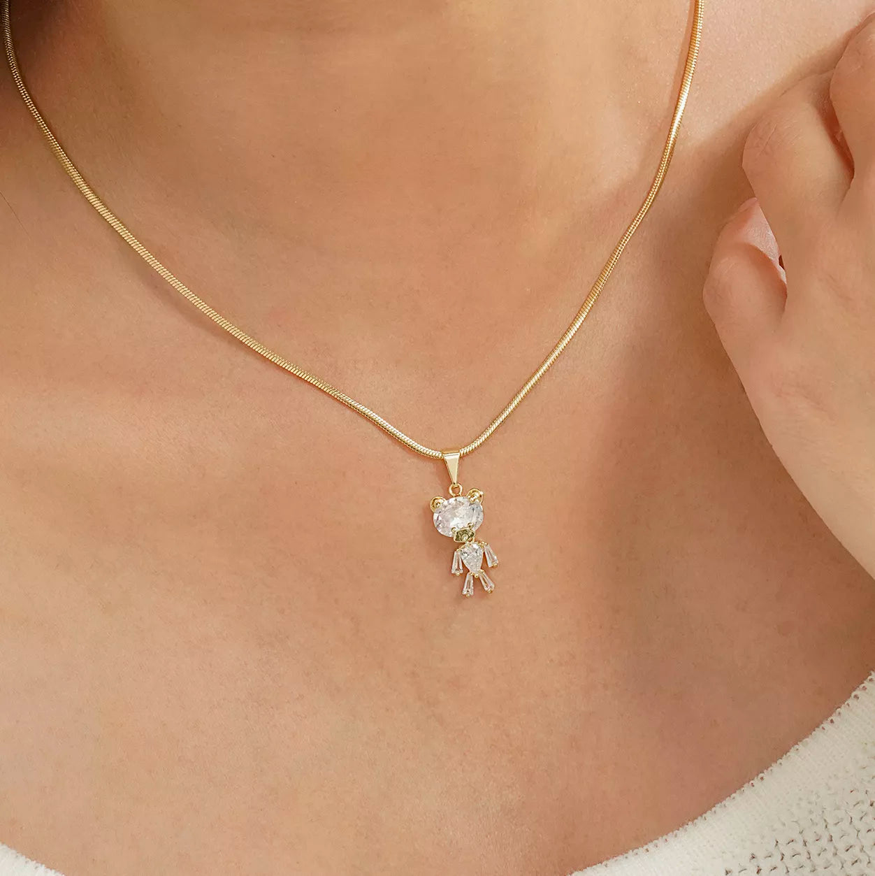 Dije Oso Con Circonias