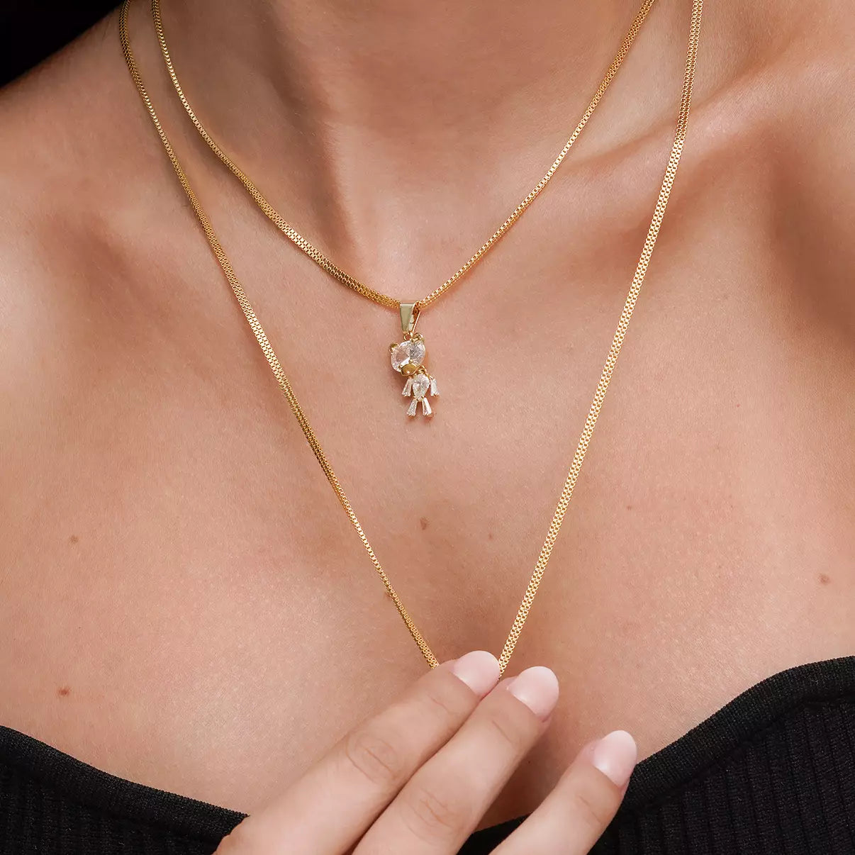 Dije Oso Con Circonias