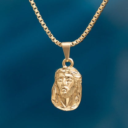 Dije Rostro Mediano Tallado