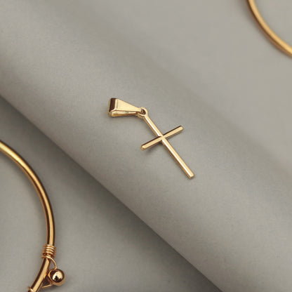 Dije Cruz Tubular Delg