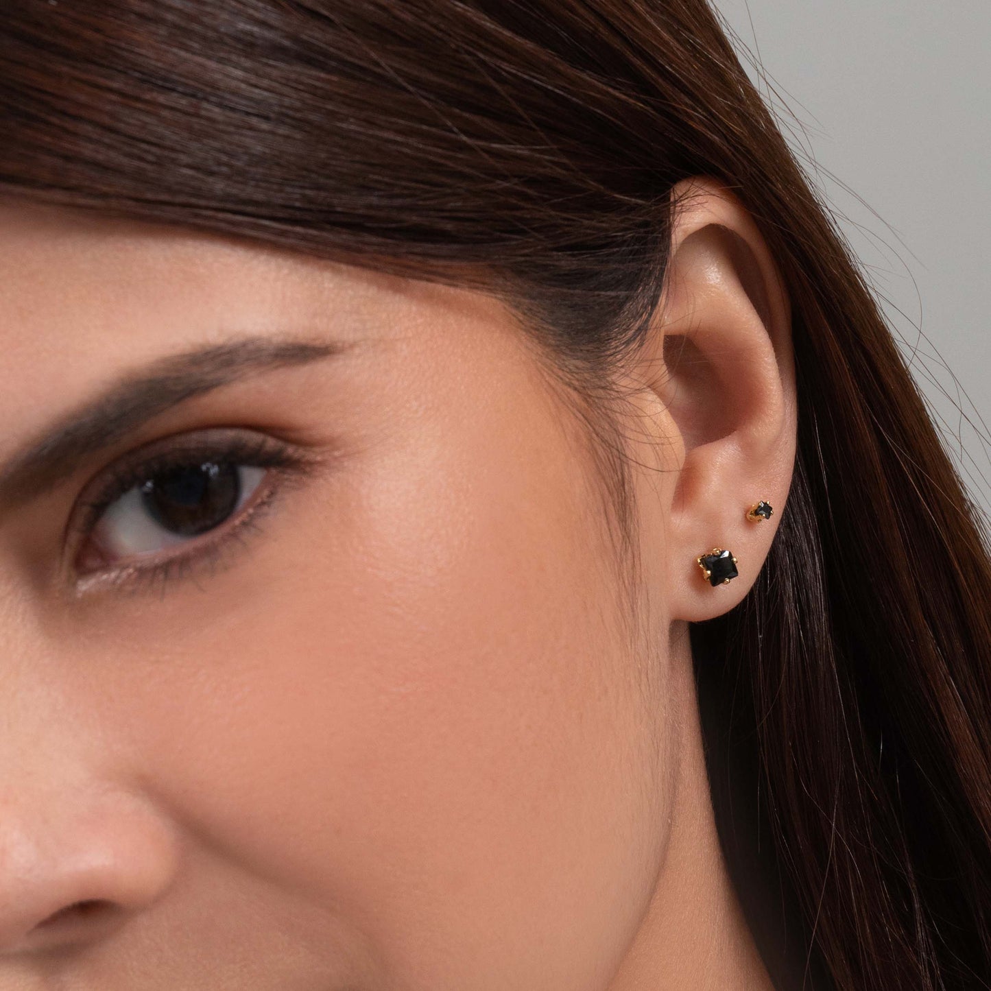 Arete Topo Circon Redondo NEGRO