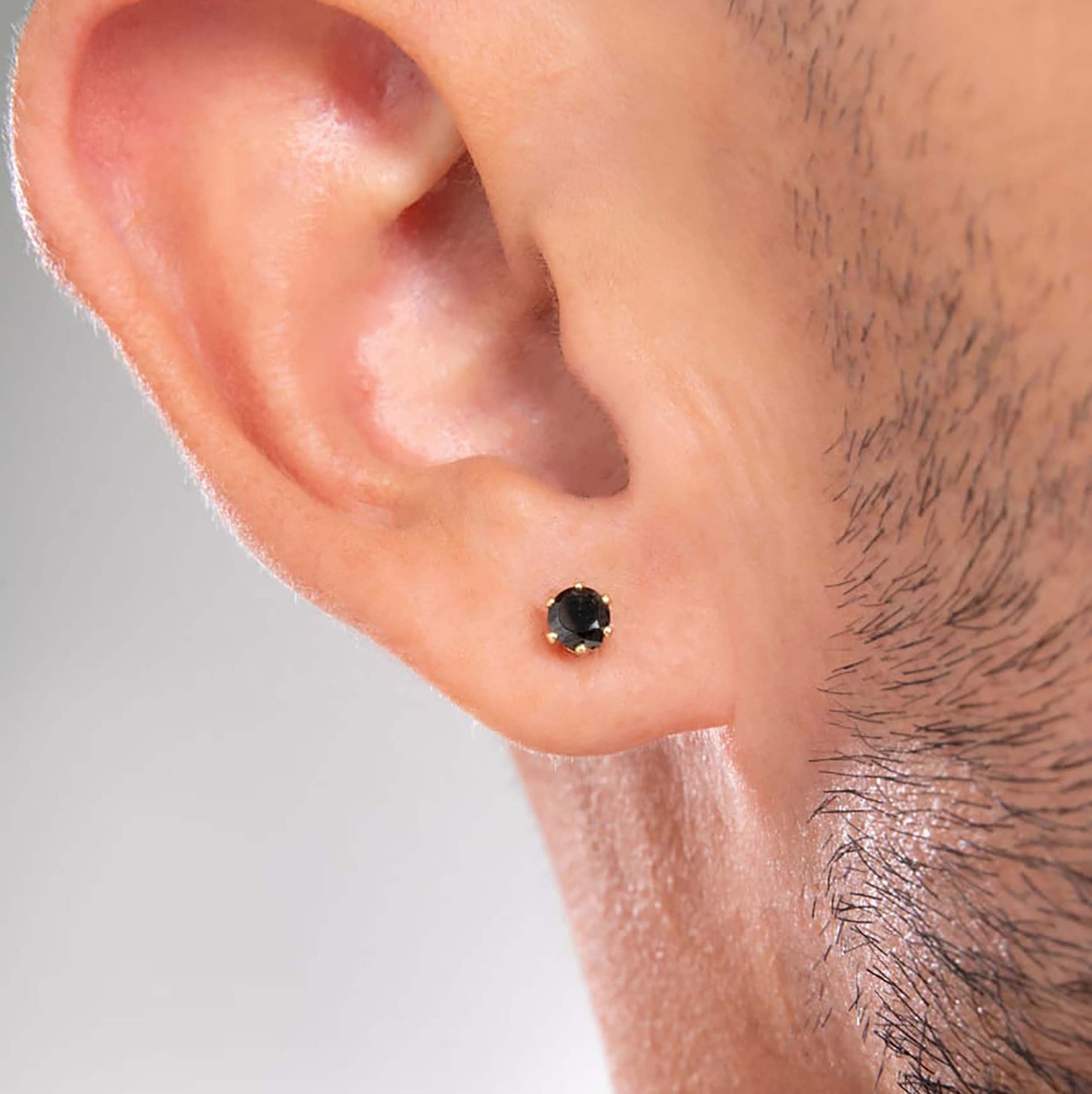 Arete Topo Circon Redondo NEGRO