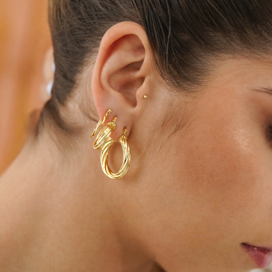 Arete Twisted Stripes