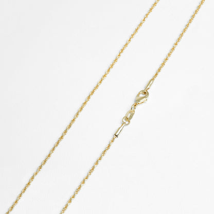 Cadena Lazo Diamantado 1.7 mm 65 cms