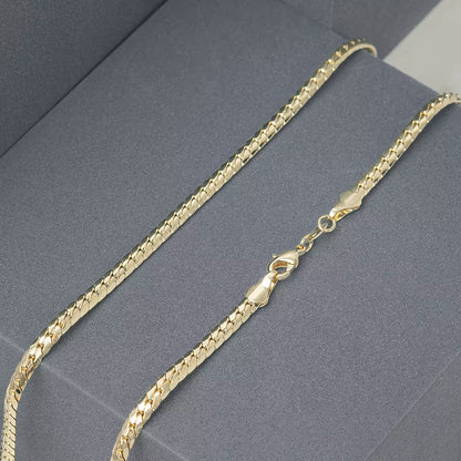 Cadena Serpiente  4 mm 65 Cms