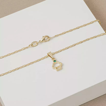 Cadena Escalera delg. Plana Lisa 45cm