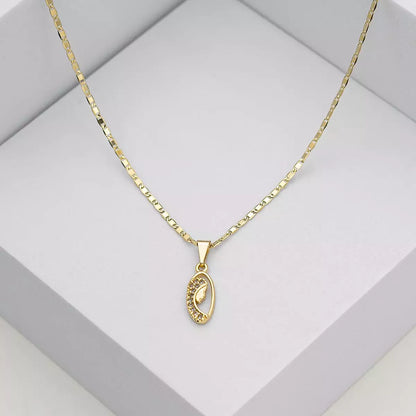 Cadena Escalera delg. Plana Lisa 45cm