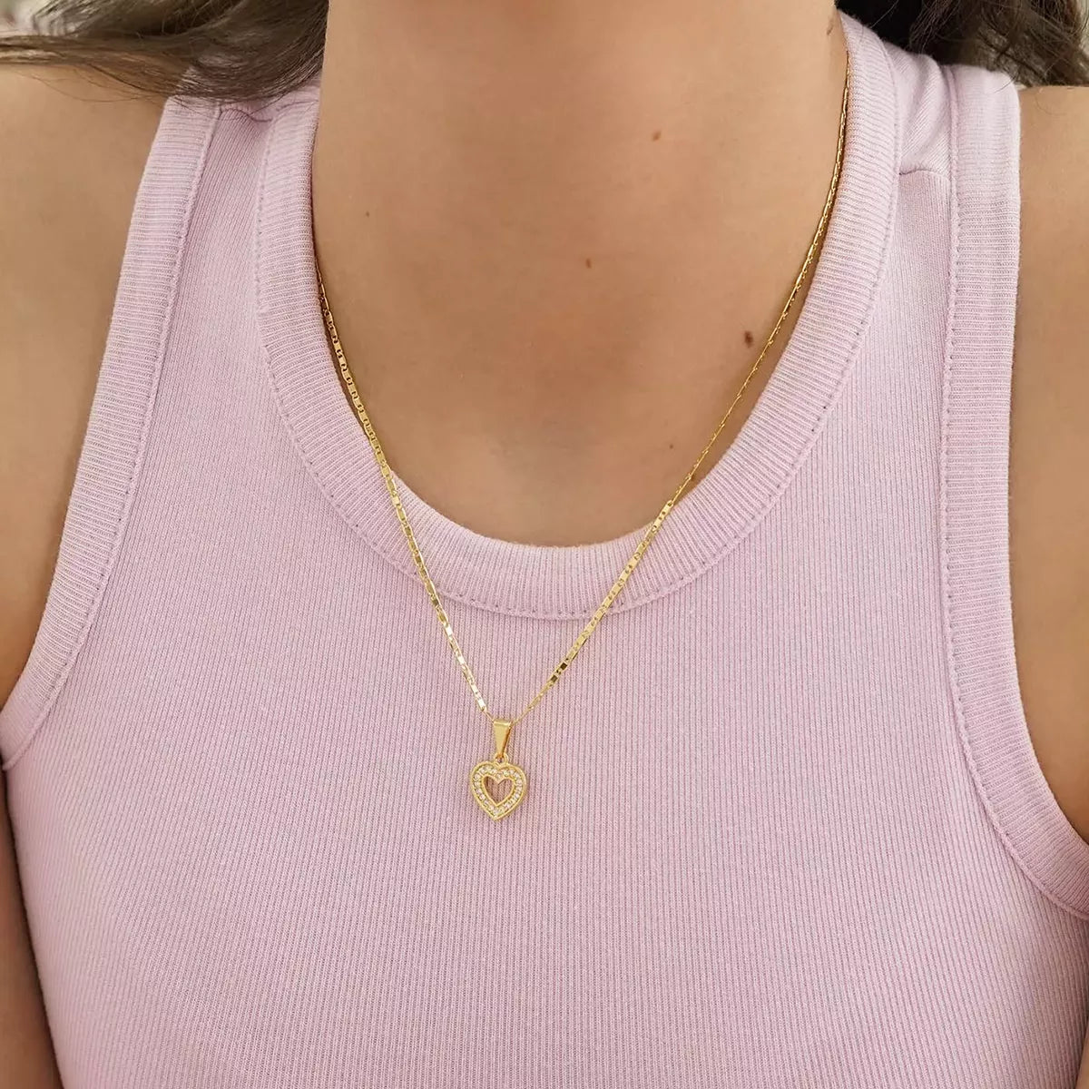 Cadena Escalera delg. Plana Lisa 45cm