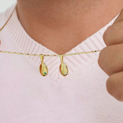 Cadena Escalera delg. Plana Lisa 65cm