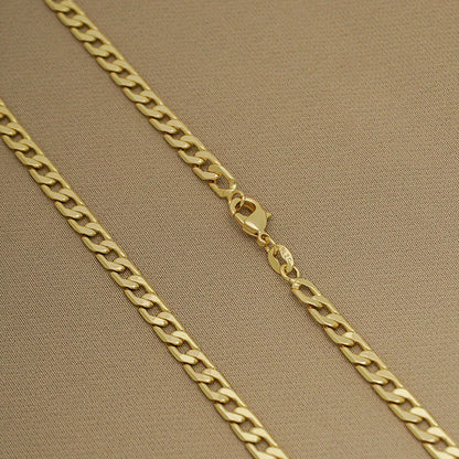 Cadena Cubana Semigruesa   5 Mm 65 Cms