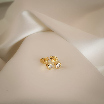 Arete Hexágono Circonia CRISTAL