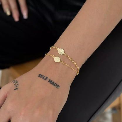 Pulsera San Benito  16.5 Cms Extensor