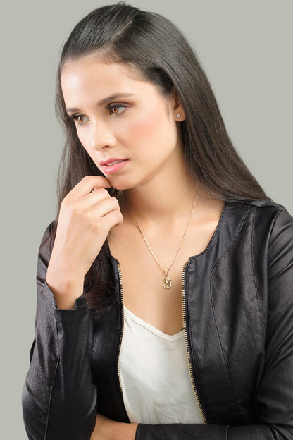 Dije Rostro Mediano Tallado