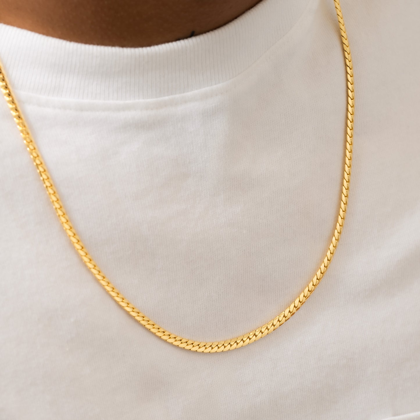 Cadena Serpiente  4 mm 65 Cms