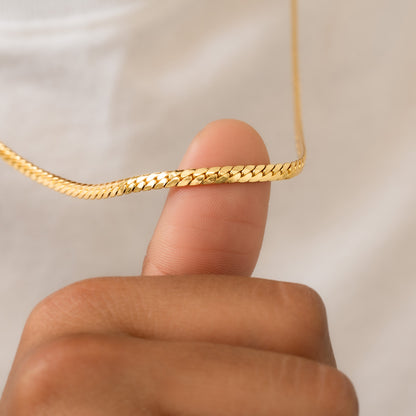 Cadena Serpiente  4 mm 65 Cms