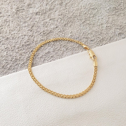 Pulsera Tejido Chino 3 Mm 16 Cms + Extensor