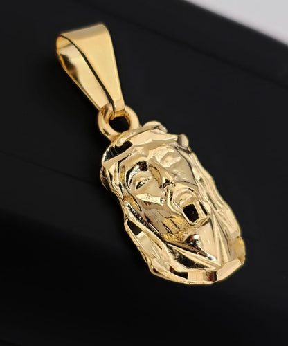 Dije Rostro Mediano Tallado