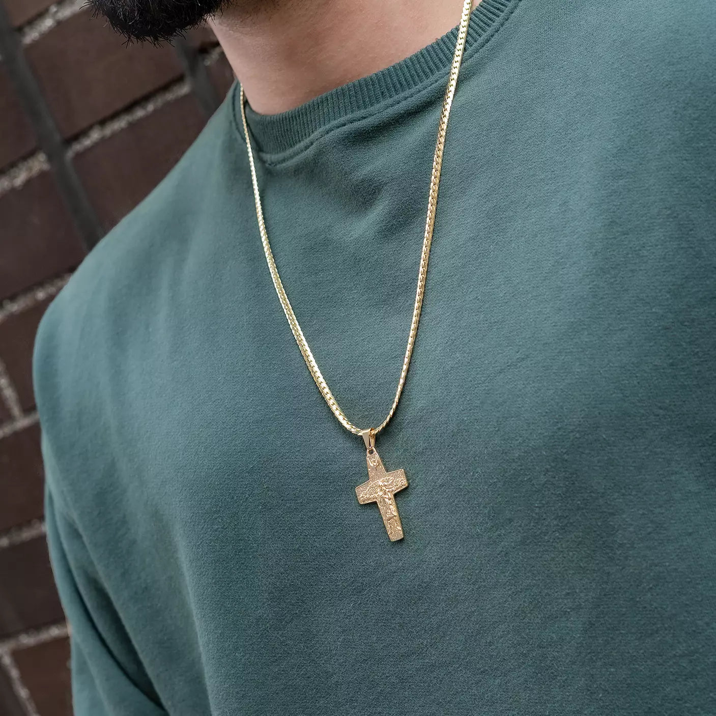 Dije Cruz Buen Pastor