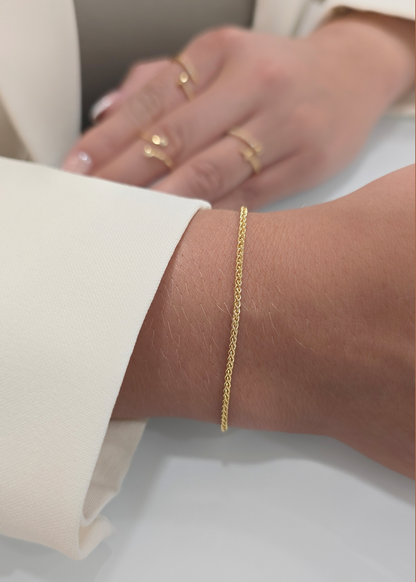 Pulsera Franco Finita 16 Cms + Extensor