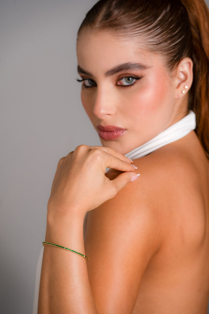 Pulsera Brazalete Slim Green
