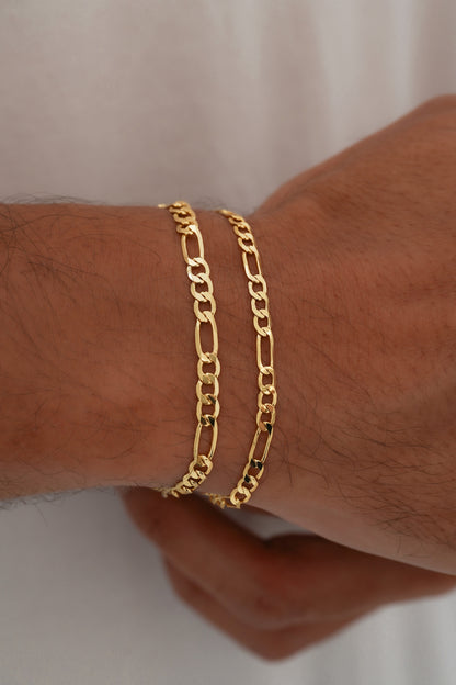 Pulsera 3 x 1 Diamantada 20 Cms 5 mm