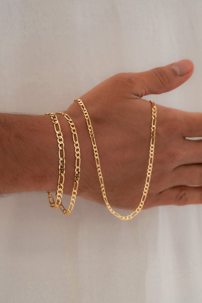 Pulsera 3 x 1 Diamantada 20 Cms 3.5 mm