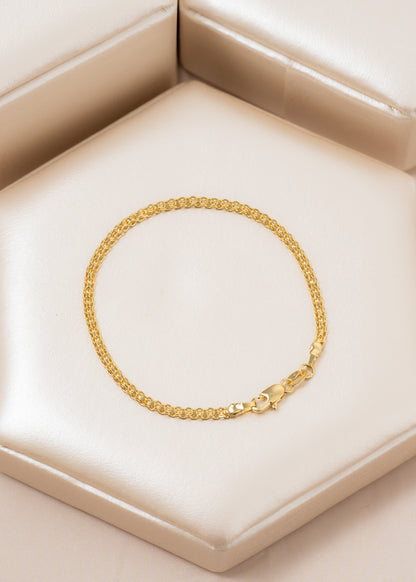 Pulsera Tejido Chino 3 Mm 16 Cms + Extensor