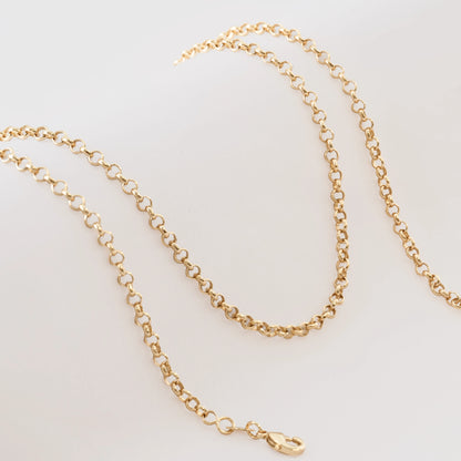 Cadena Aros 3 mm 65 cms