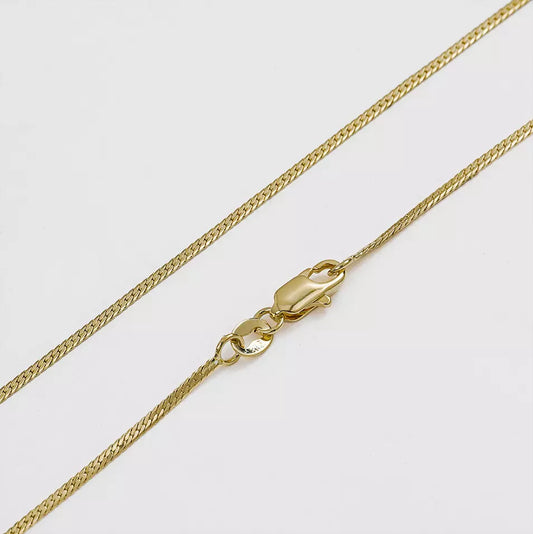 Cadena Serpiente Plana Delg  1mm 65cm