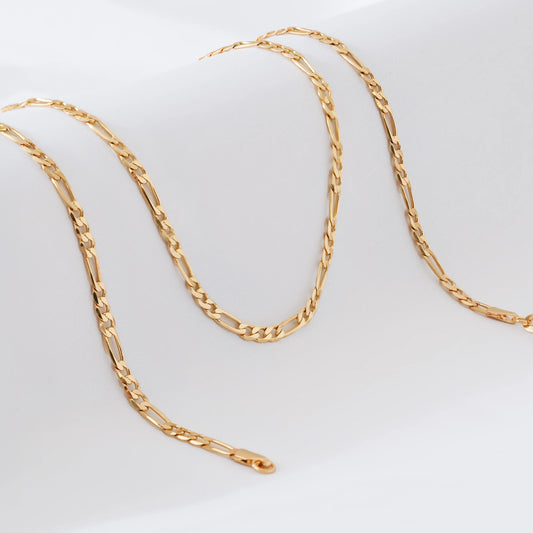 Cadena  3 x 1 Diamantada 65 Cms 3 mm