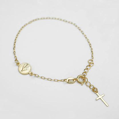 Pulsera Virgen Milagrosa 16.5 Cms Extensor