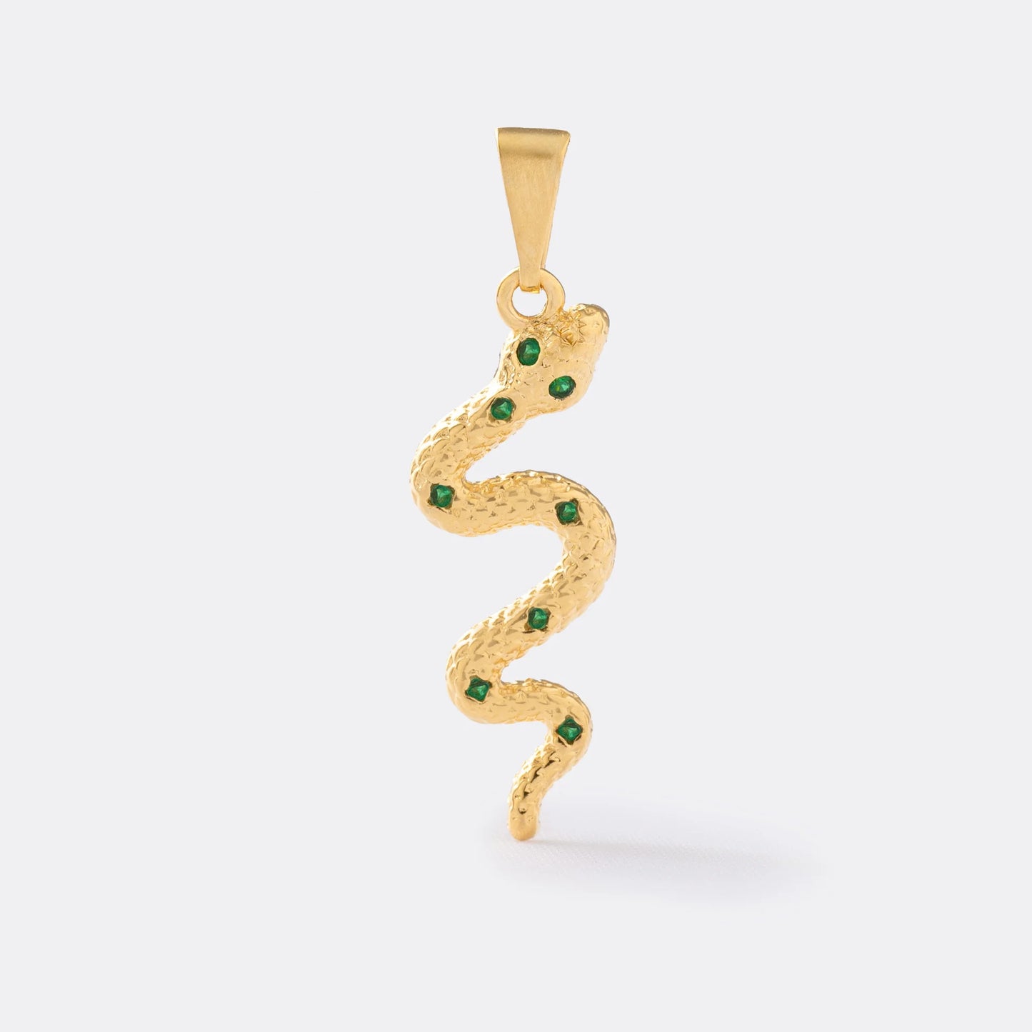 Dije Serpiente Verde