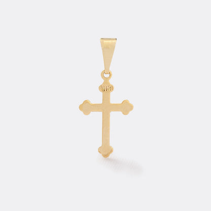 Dije Cruz Inri Delgada 1.5cms