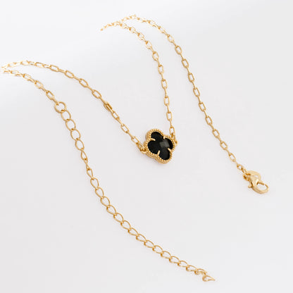 G VCadena Negro 42 Cms + Extensor